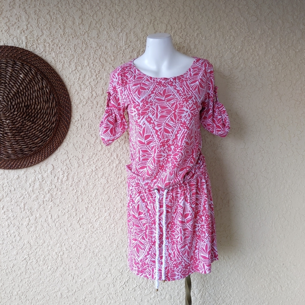 Lilly Pulitzer Silk Raquel Punch Pink Dress Medium